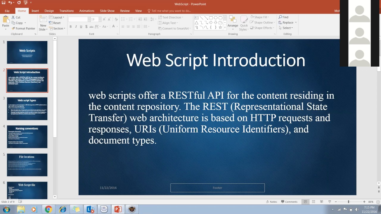 Alfresco Webscript part 1