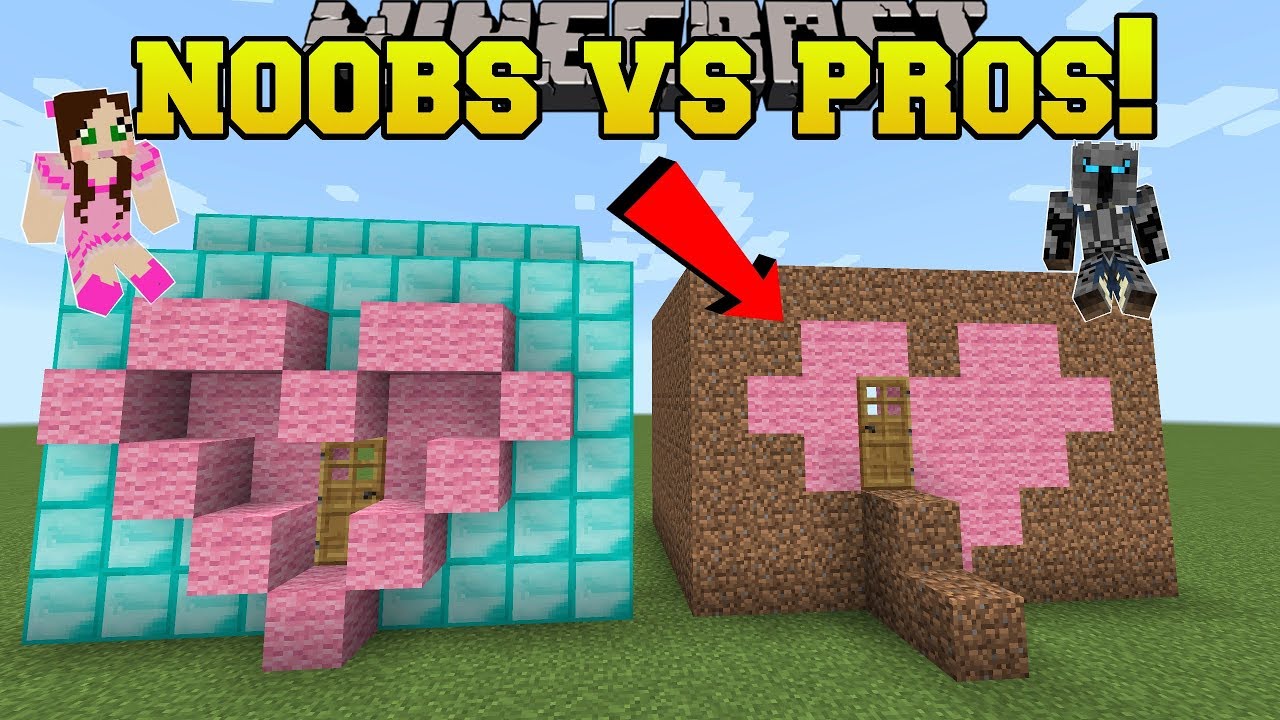 Minecraft: НОВИЧКИ против ПРОФИ!!! &mdash; СОЗДАВАЙТЕ БОЕВЫЕ КОМАНДЫ!! &mdash; Мини-игра