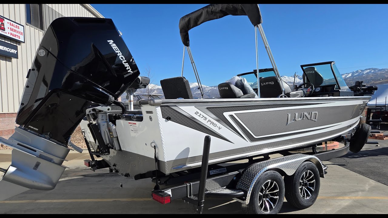2025 Lund 2175 Prov with Mercury 400hp V10 walk around