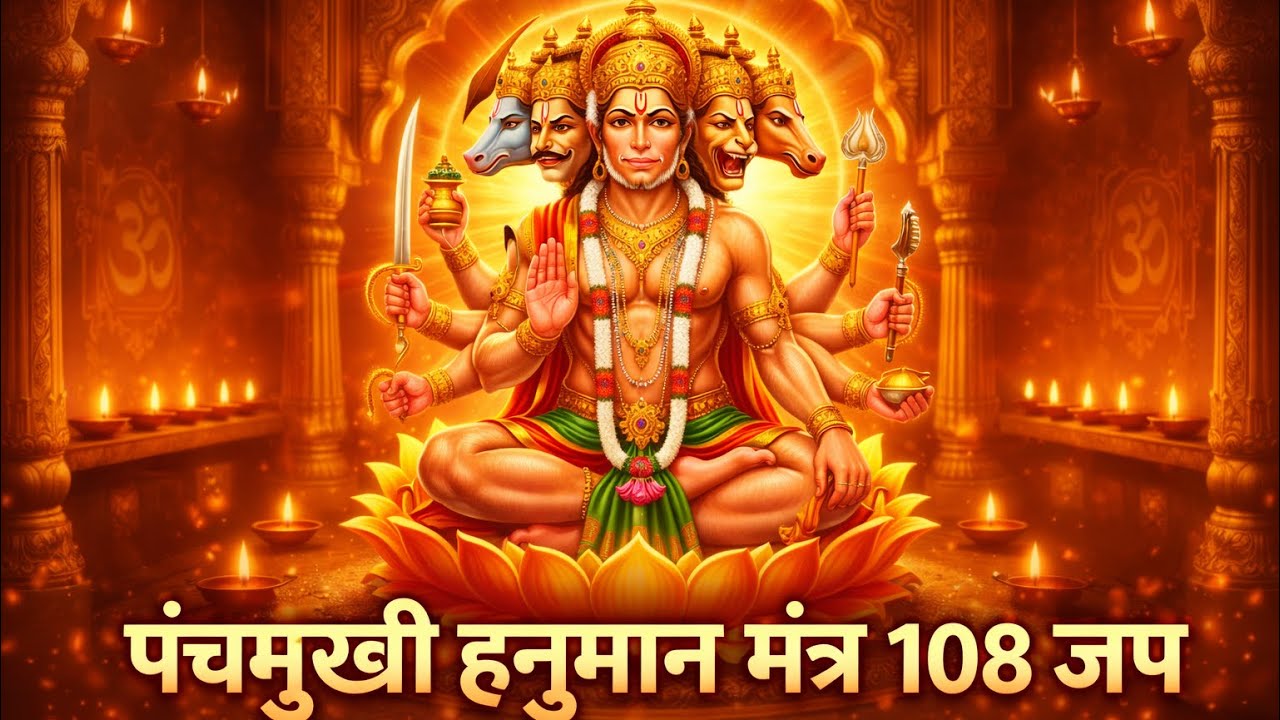 🔱 Panchmukhi Hanuman Kavach – Ultimate Protection from Negativity