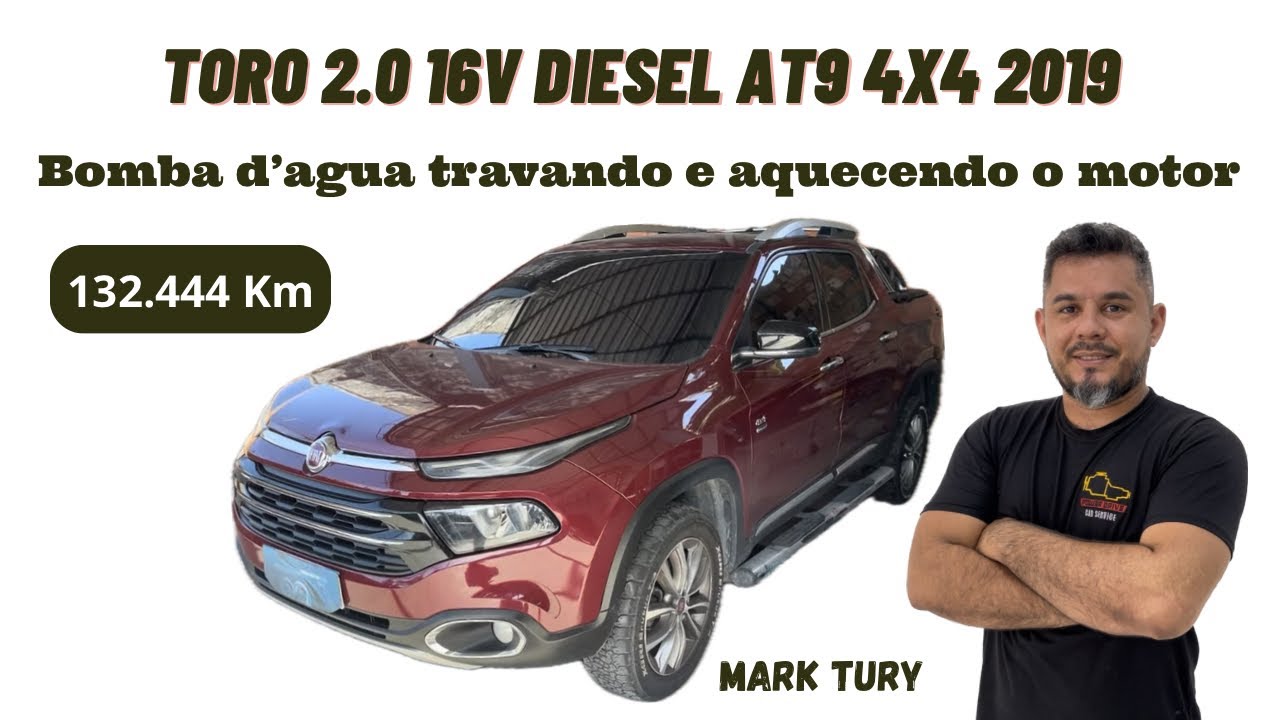 Bomba d’água travando do motor da Toro diesel