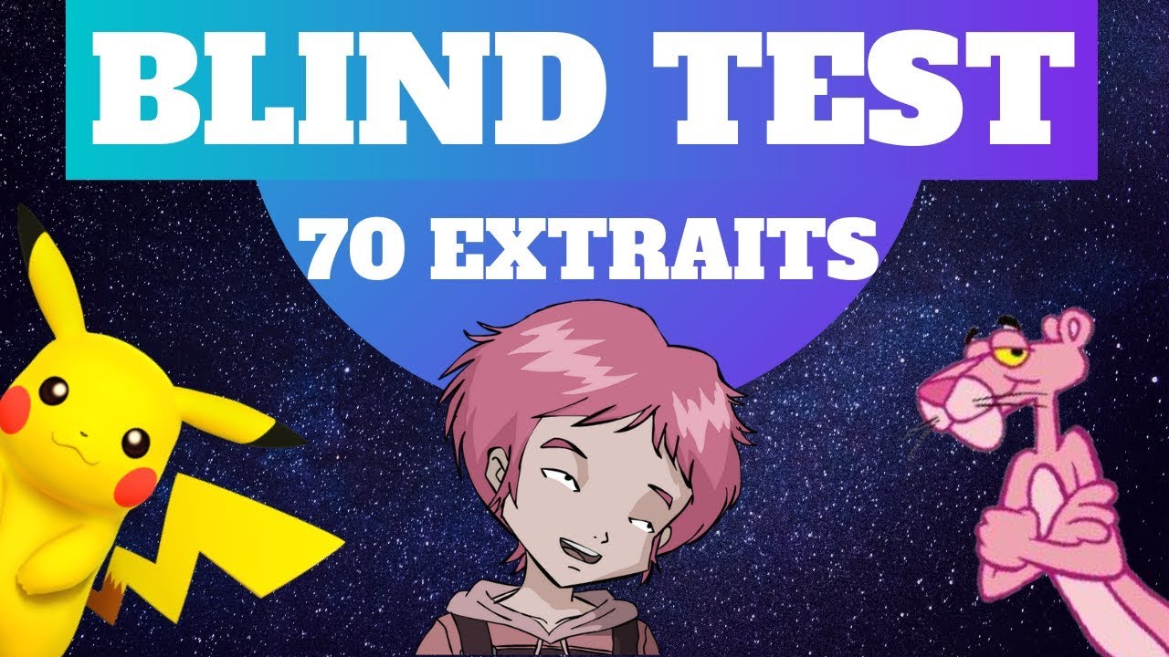Blind test génériques dessins animés ( 70 extraits )