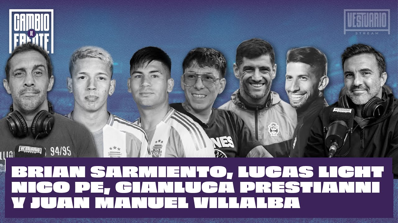 Cambio de Frente con BRIAN SARMIENTO, LUCAS LICHT, NICO PE Y LOS CHICOS DE SUB 20 #12