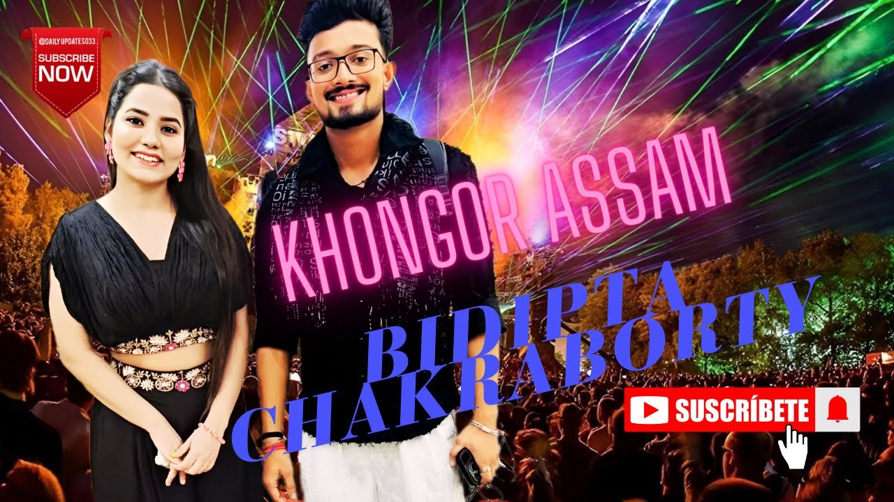 Bidipta Chakraborty live performance in concert at Khongor Assam 