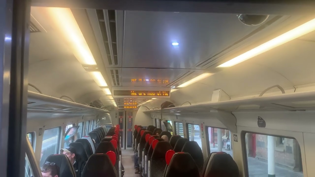 Onboard 158 announcement. Now at Newtown (Powys), Train for Shrewsbury