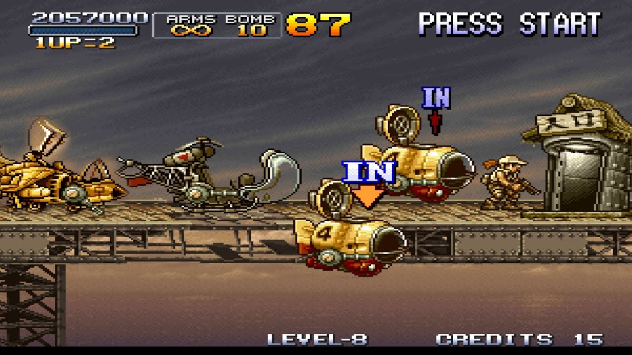 Metal Slug 3 Summon Vehicle Edition - [Hack Version]