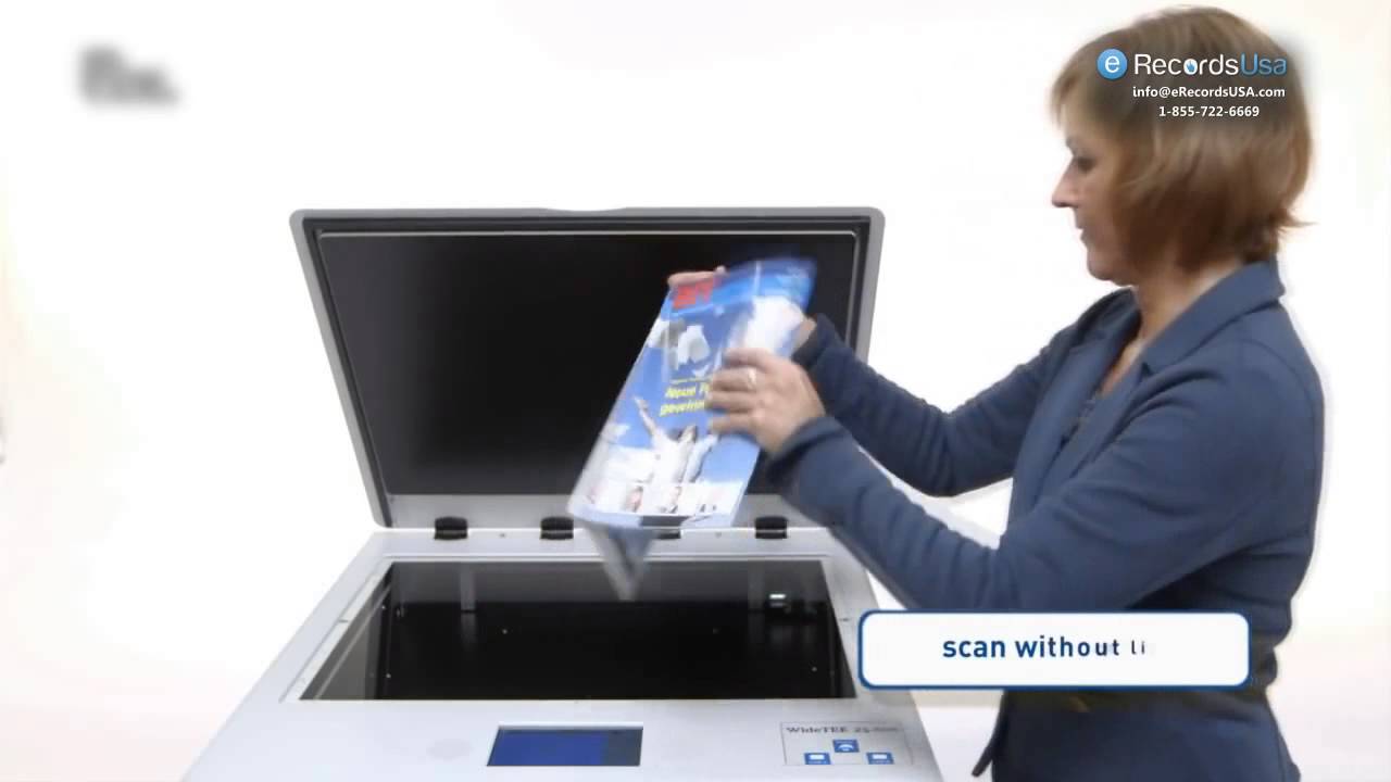 Magazine Scanning Services / Magazine Imaging Services with WideTek25 Scanner - eRecordsUSA