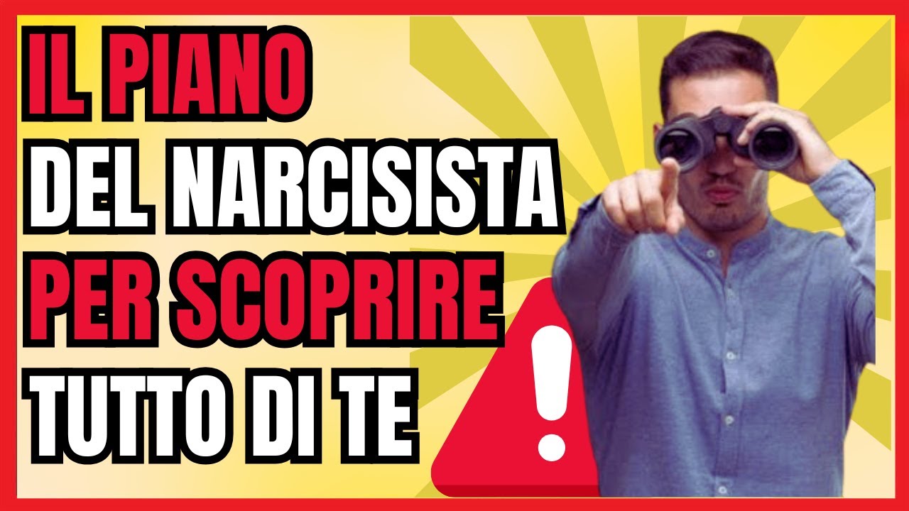🔍 5 MODI In Cui Un NARCISISTA TI SPIA Senza Che Tu Lo Sappia! 👀