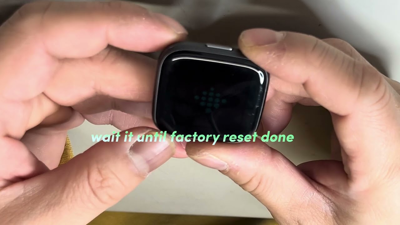 how to hard factory reset fibit versa 2