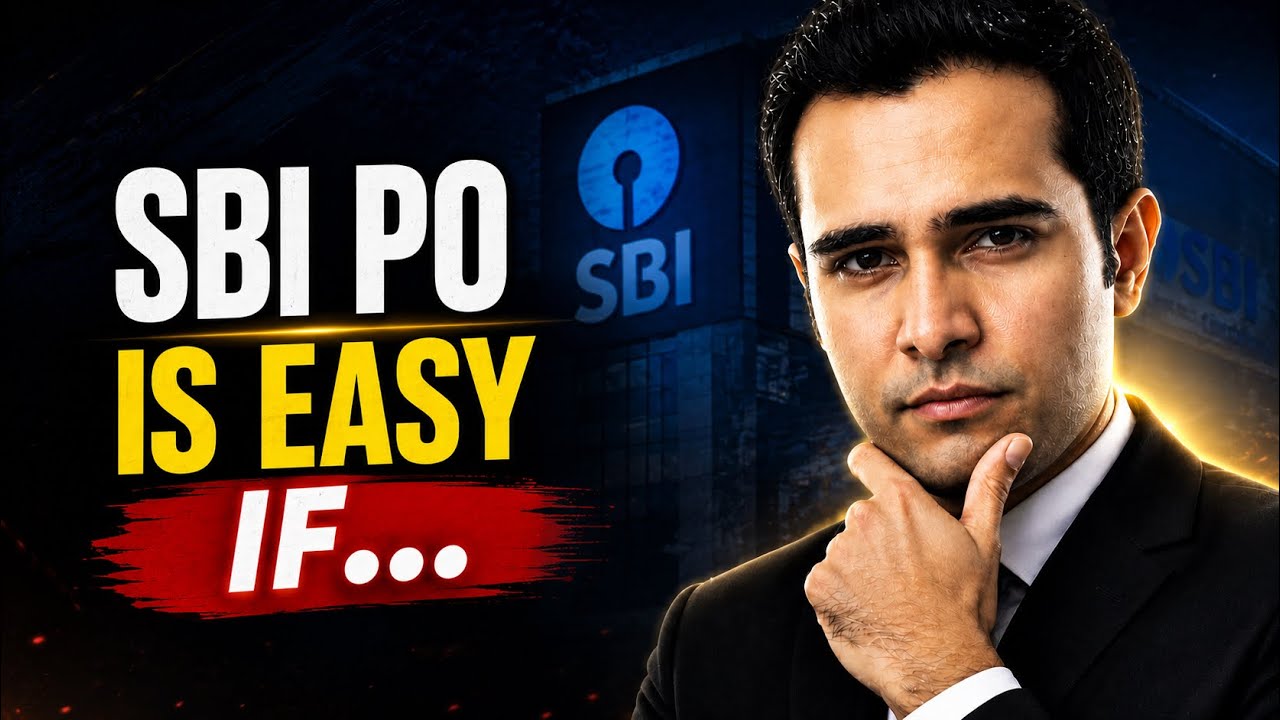 SBI PO Is Easy If You Know This (Strategy 2026)
