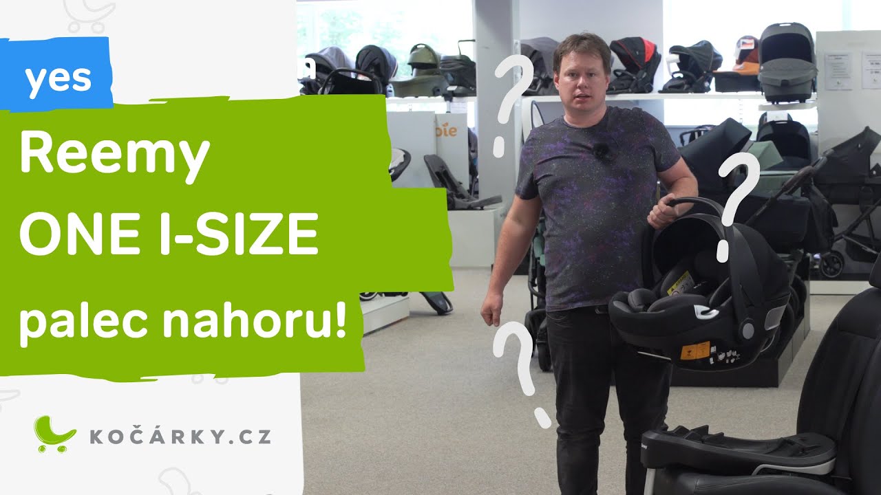 Reemy One I-Size - skvělé vajíčko od narození do cca dvou let