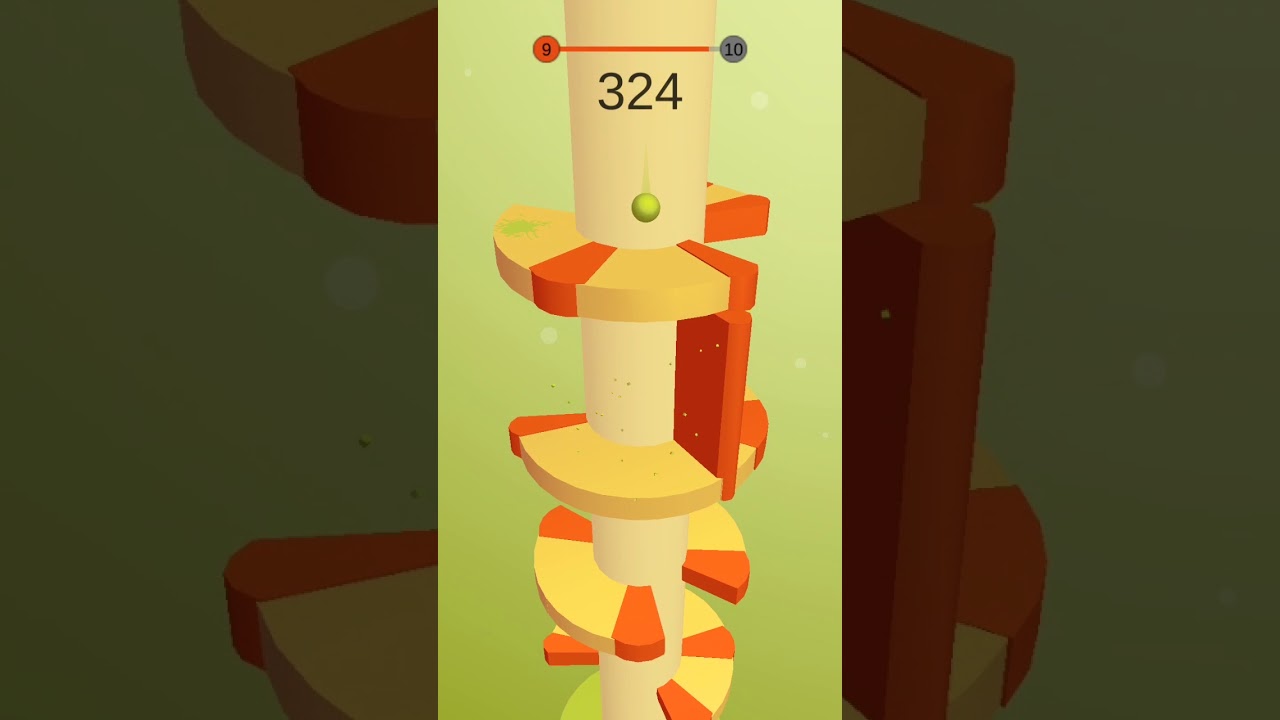 Helix Jump gameplay Level 1 to 20