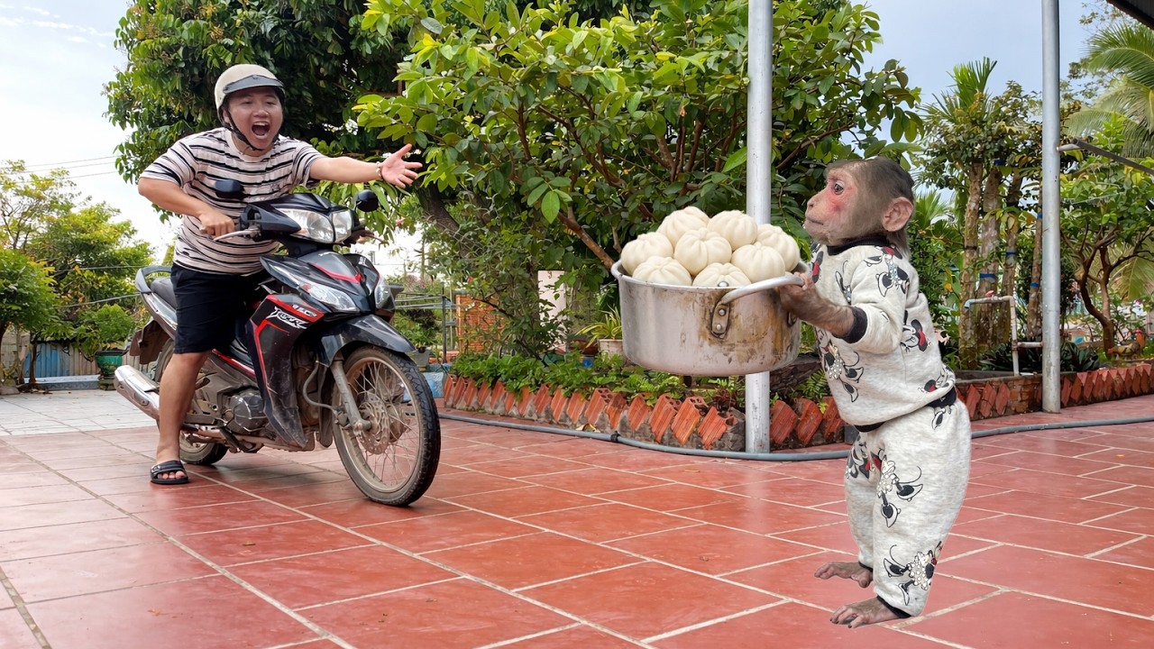 Super Chef Cubis Surprises Dad with Breakfast While He’s Away! 🍳