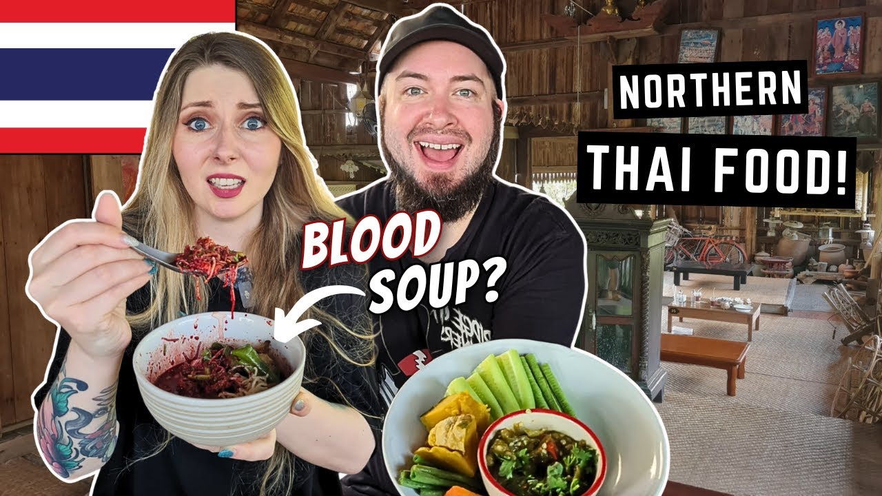 EXTREME Northern Thai FOOD TOUR in CHIANG MAI, Thailand! 🇹🇭
