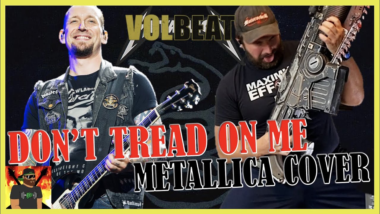 MY ABSOLUTE BRAIN HOLES!! | Volbeat - “Don’t Tread on Me” from The Metallica Blacklist | REACTION