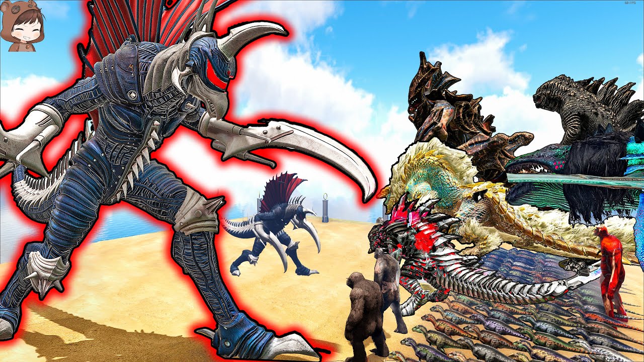 Gigan VS Mod Dinosaurs | ARK Mod Battle Ep.431