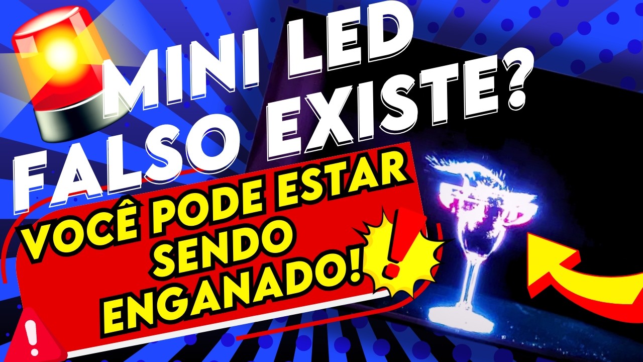 Mini-LED ou Mini-LED FAKE? Como identificar e NÃO cair em ARMADILHA!