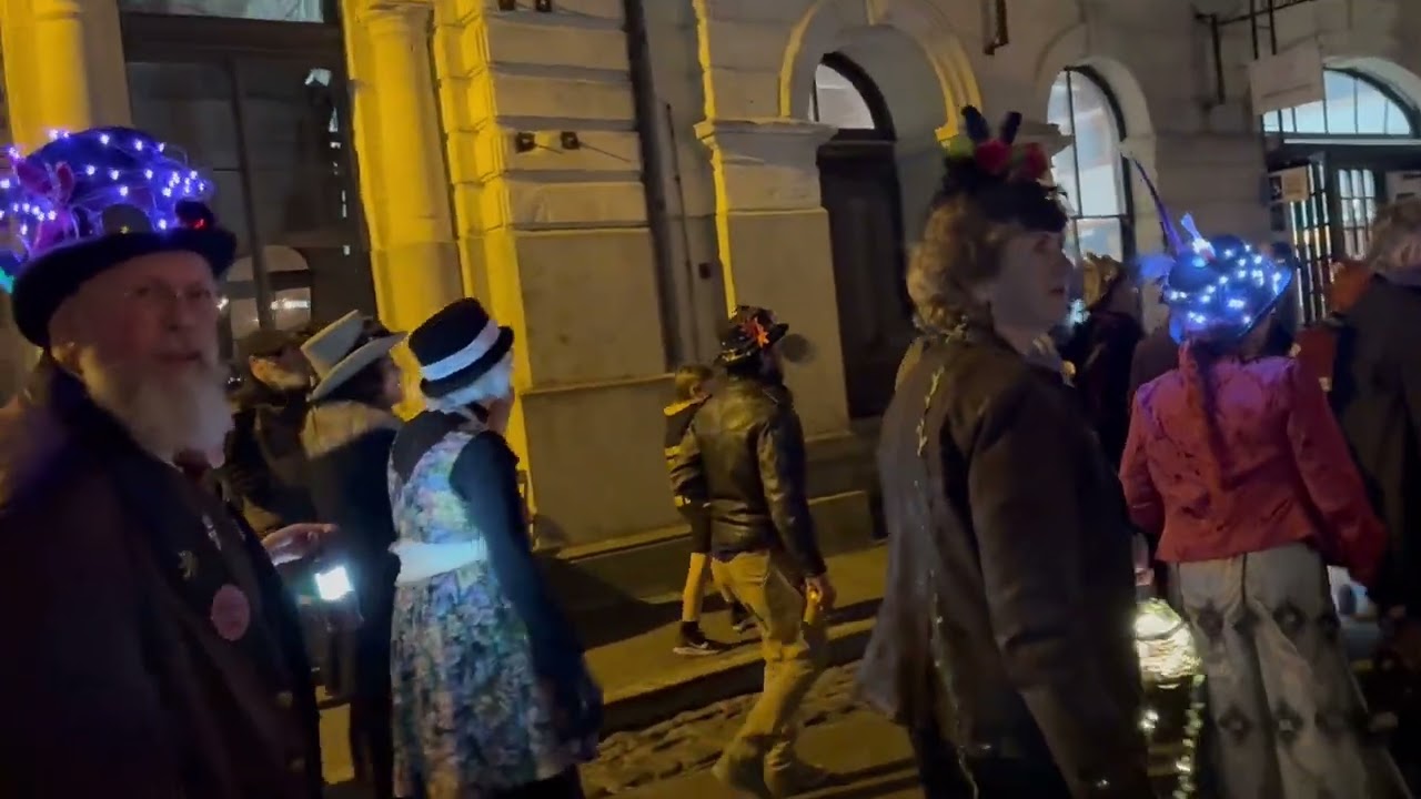 Parade at the 2024 Steampunk Festival in Oamaru