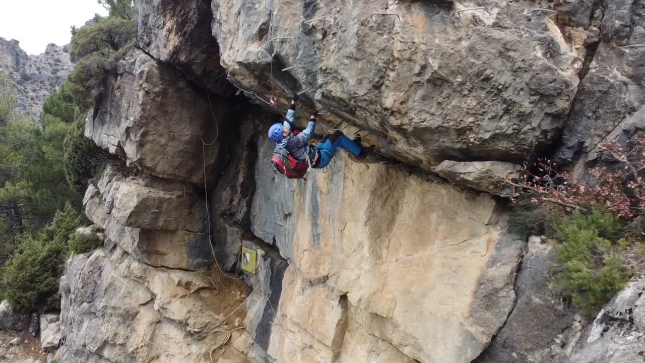 Via Ferrata K4/K5/K6  La Escaleruela  (Cazorla, Jaen)