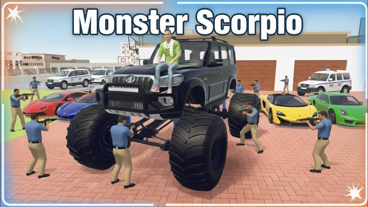 🔥Monster Scorpio K Sath Beizzati Ho Gayi 😂 | Police vs Me | Black Axe Gaming 2.0 
