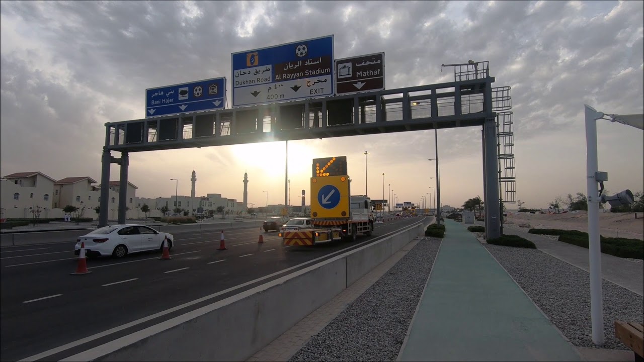 Exploring Along Dukhan Road, Rayyan Doha 2/2 | Qatar Tour 2019 | #doha