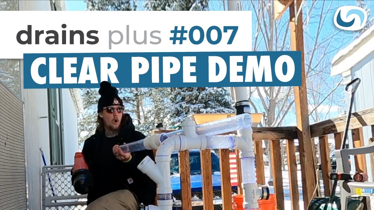 How To Unclog Drain w/ Air Snake | CLEAR PIPES Drain Cleaning Demo