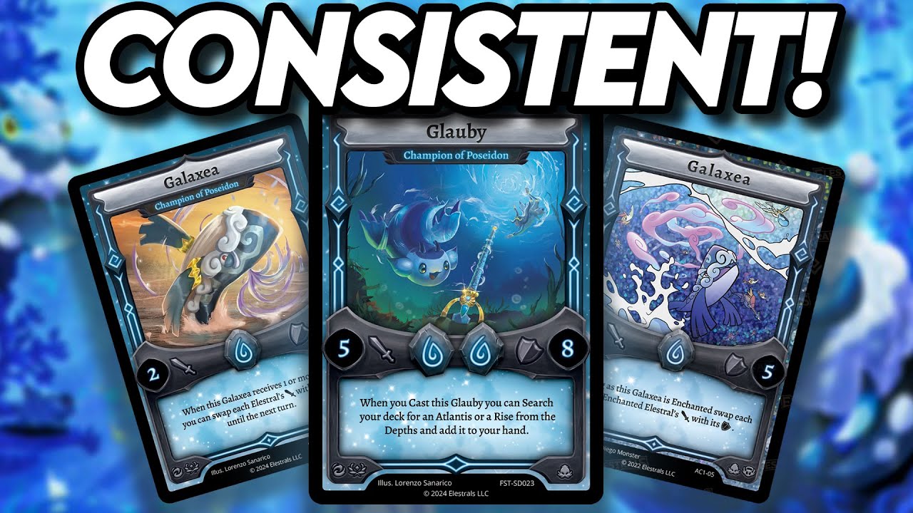 THIS IS WHY YOU USE GLAUBY, CHAMPION OF POSEIDON! | @Elestrals Deck Profile