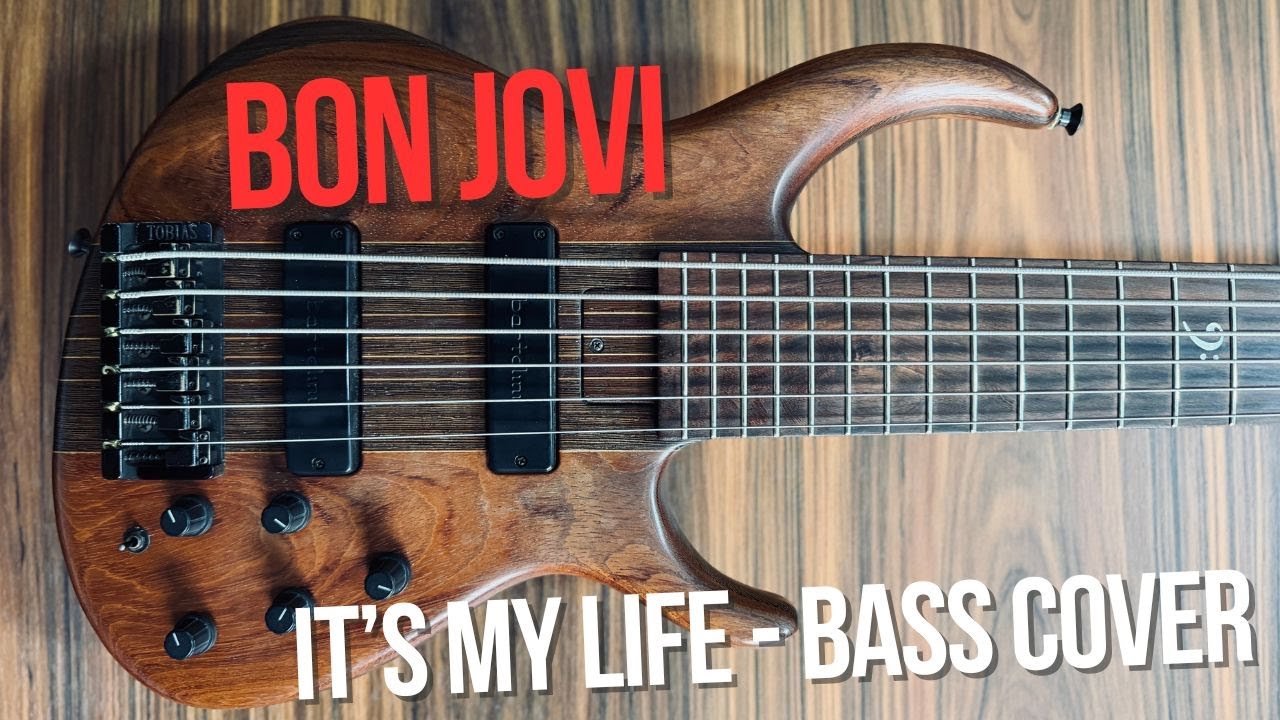 It’s My Life – Bon Jovi | Bass Cover Fiel 🎸 Tobias Signature 6 Cordas