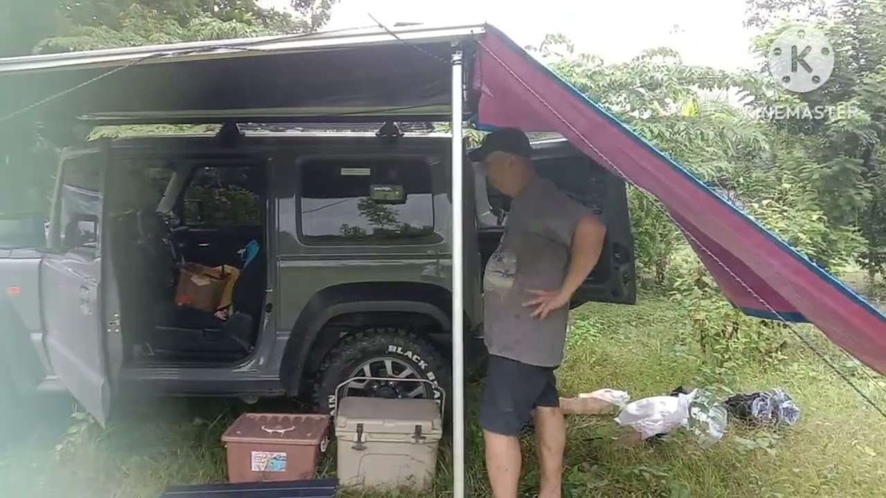 1st solo camping. Camp site, carpio farm san miguel bulacan