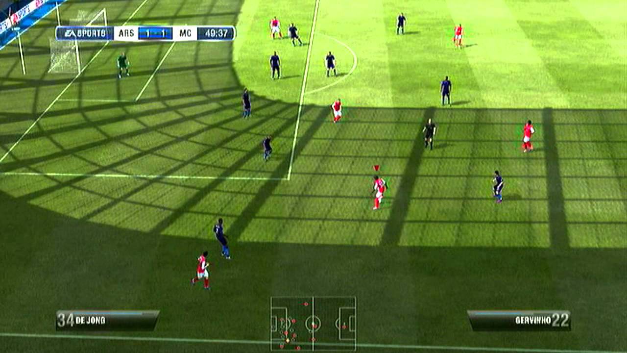 Fifa 12 Demo Gameplay - Arsenal Vs Man City
