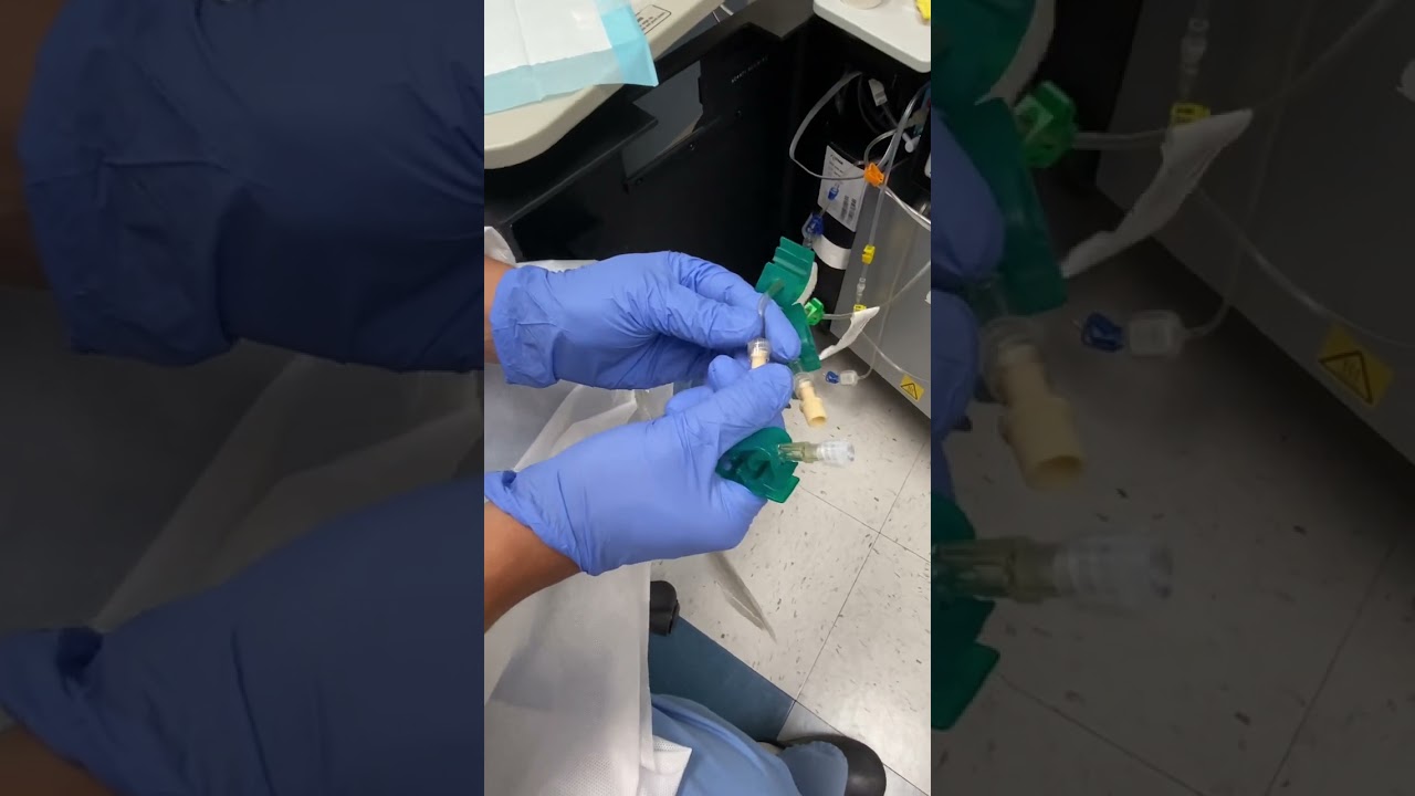 Nxstage Pureflow-Collecting Water Sample from the SAK