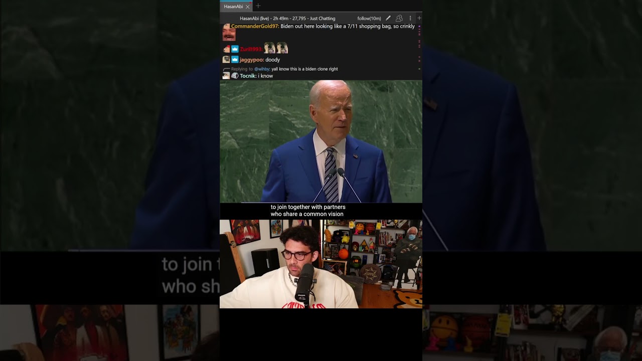 Hasan Roasts Joe Biden