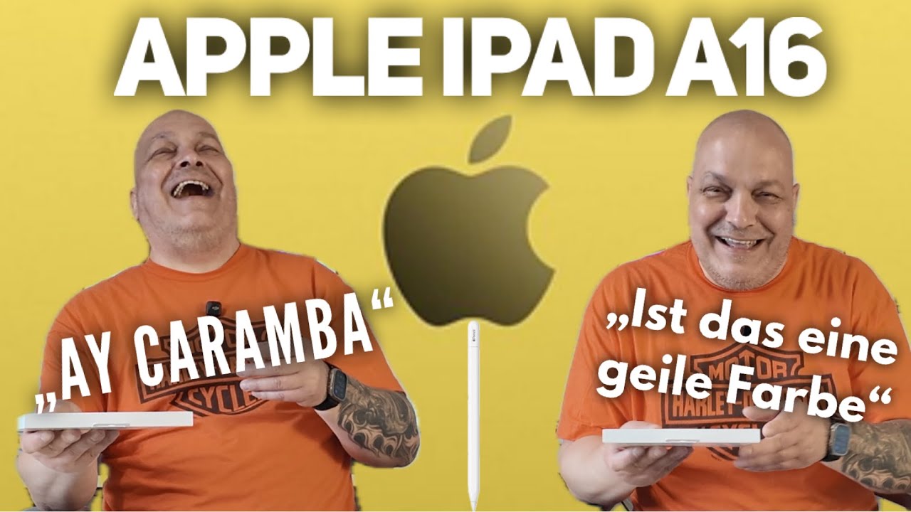 Mein gelbes iPad A16 -  Was für eine Farbe 😂😂😂