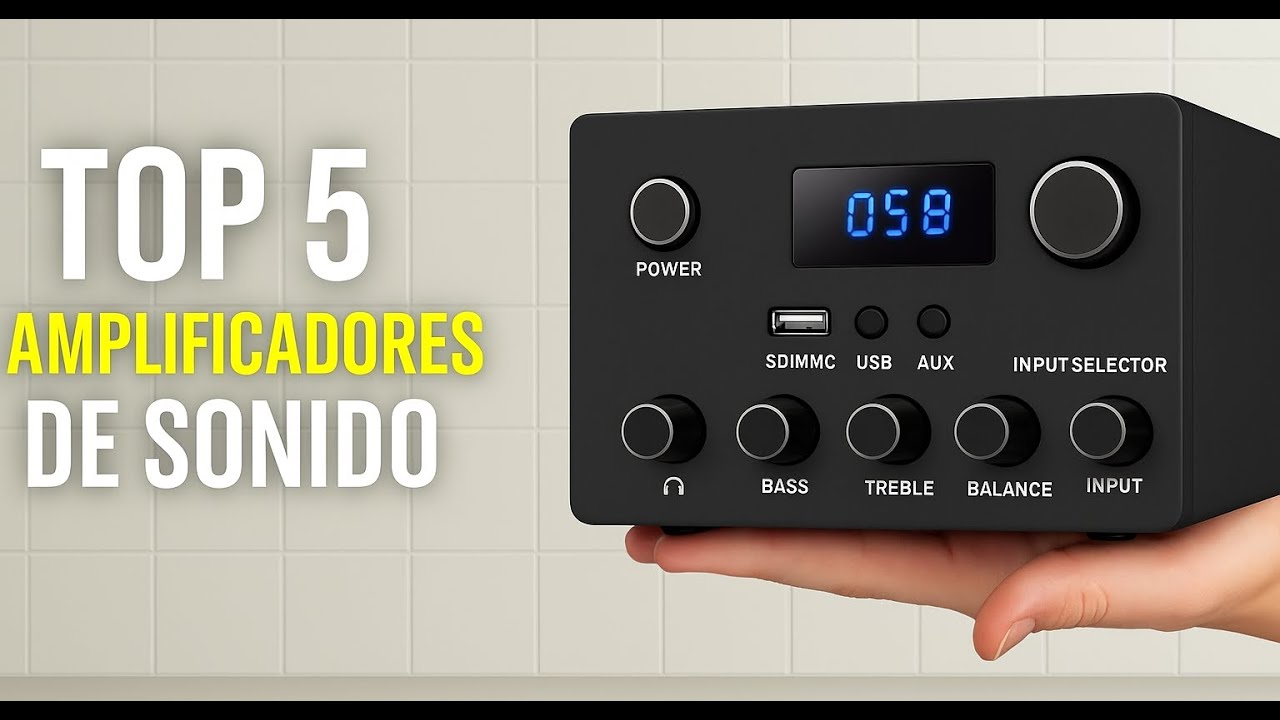 Los 5 MEJORES Amplificadores buenos y baratos (Amazon vs AliExpress 2025)