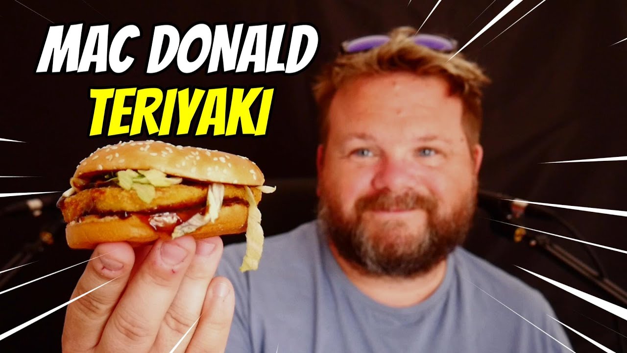 ASMR MAC DONALD TERIYAKI ( dégustation ) #mukbang #asmr #asmrfr #sleep #food #dormir