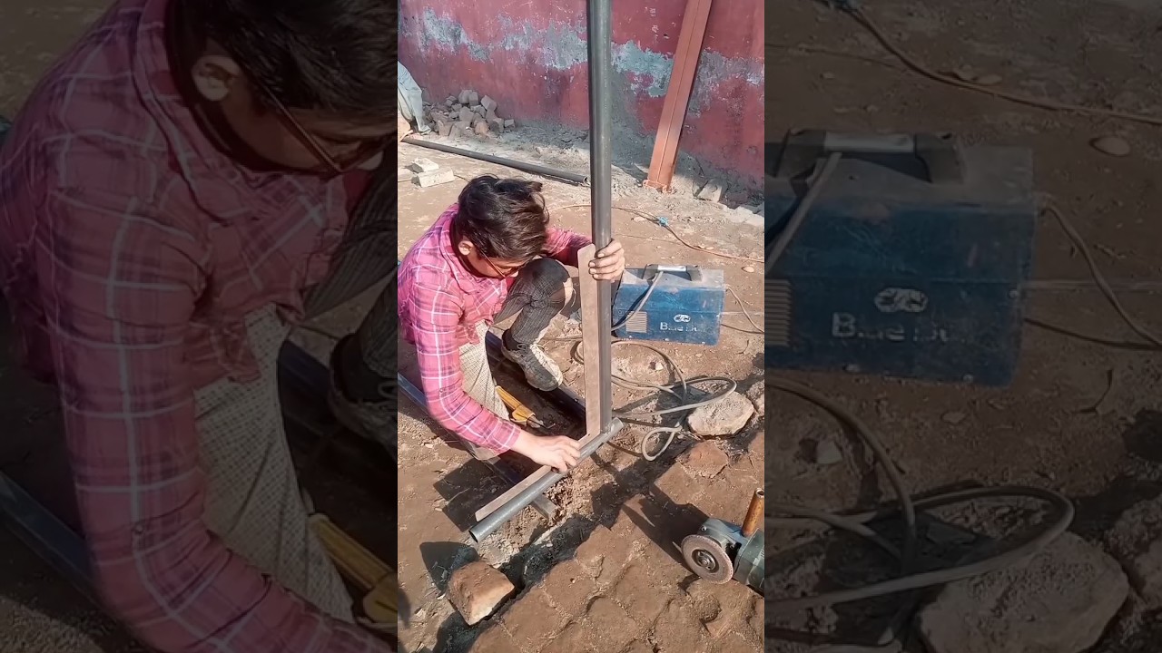 How to Make Iron Cot in Factory|Iron Charpai Making|How Single Bed Mad With Iron Pipes .Part_1