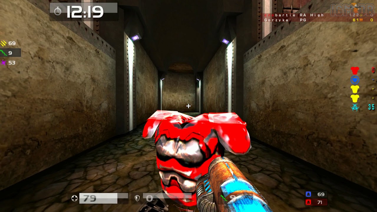 Quake Live: TDM, Hidden Fortress, 3v3, [SAM] Iconoclast (pov), 12k dmg