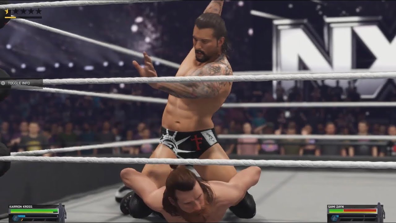 WWE 2K25 NXT Karrion Kross vs. Sami Zayn