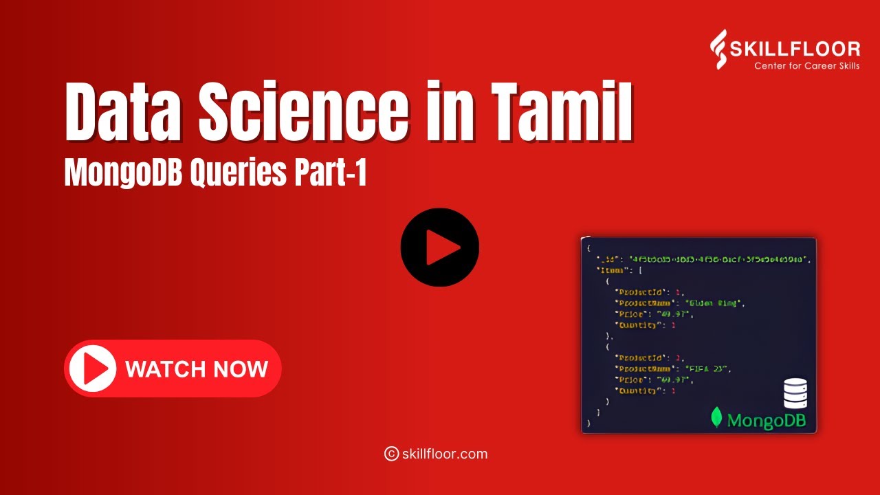 MongoDB Queries part - 1 | Learn MongoDB Basics for Beginners | Skillfloor