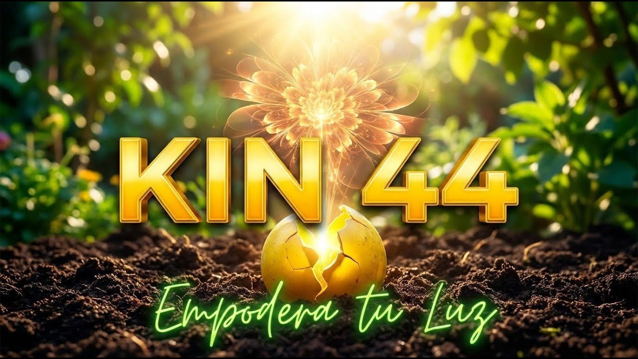 ¡Activa tu Potencial! 🌱 KIN 44: Semilla Entonada Amarilla | Música para Florecer