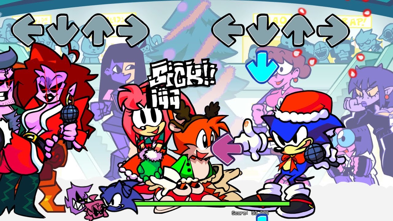 FNF: SONIC JAM - Eggnog (Sonic Mix) [PFC]