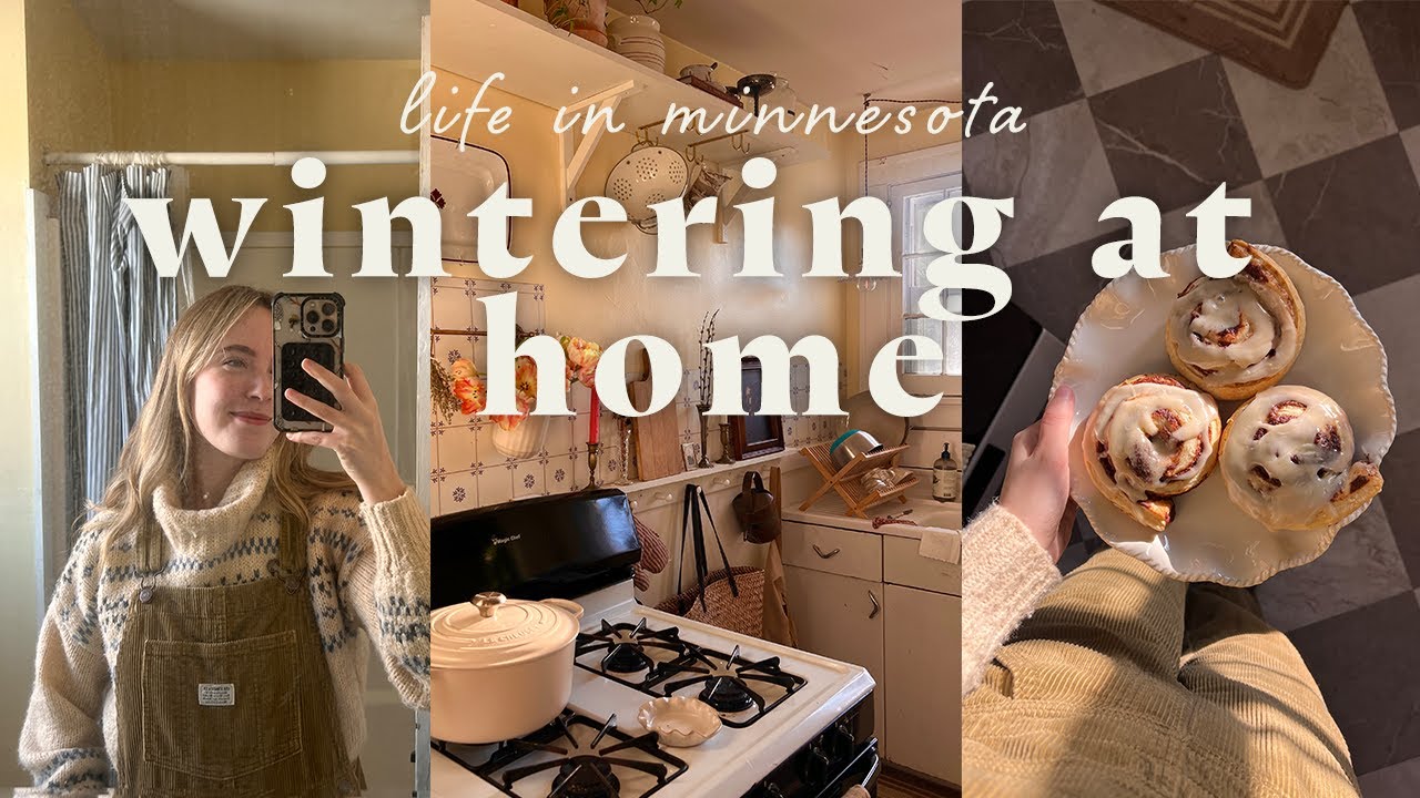 staying busy through mid-winter in our cottage
