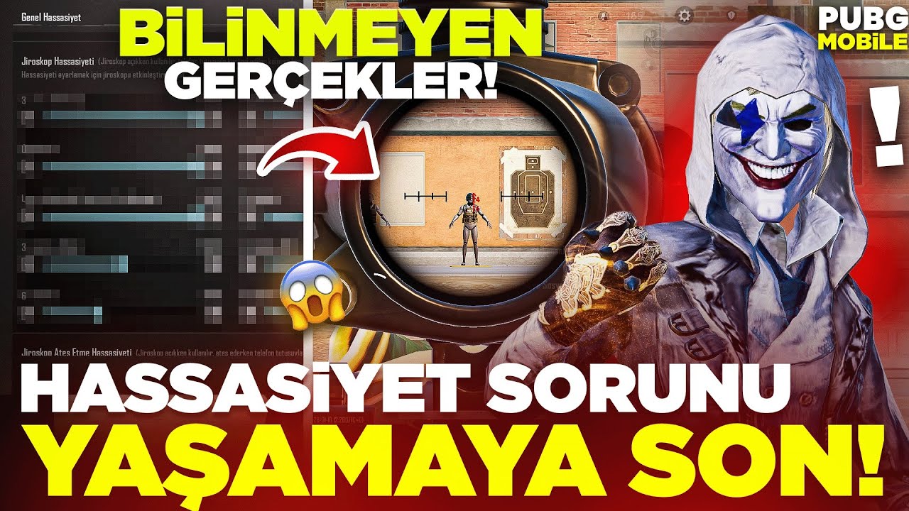 HASSASİYET SORUNU YAŞAMAYA SON!😱 BİLİNMEYEN GERÇEKLER !! HİLE OLACAKSINIZ🥶 / PUBG MOBİLE