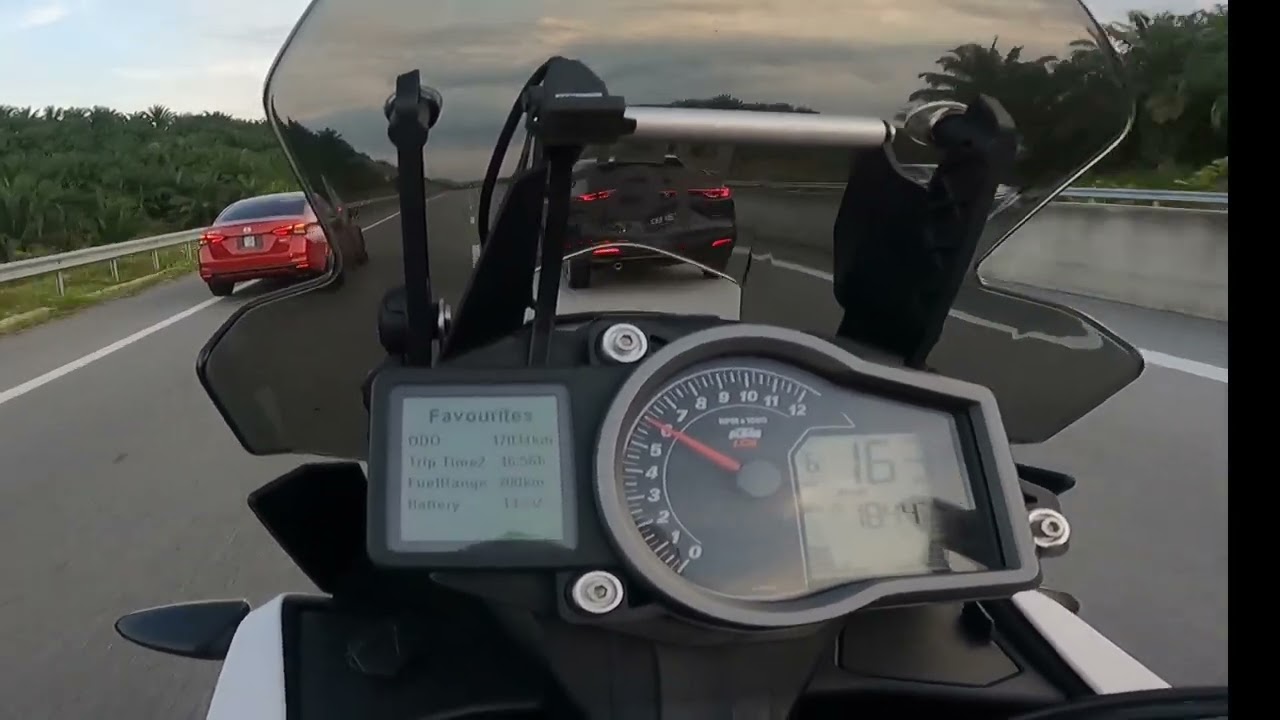 KTM 1090 R Top Speed On The Road