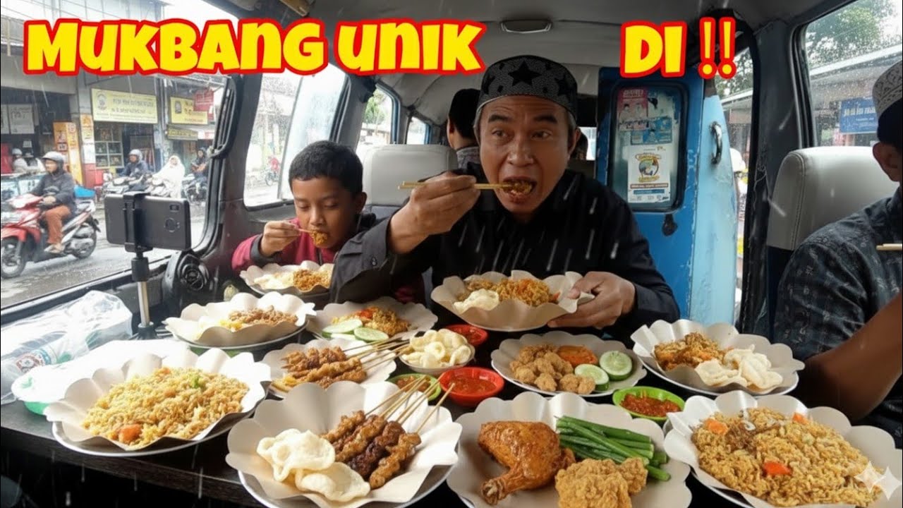 MUKBANG ANTI MAINSTREAM DI ANGKOT JELANG RAMADAN 