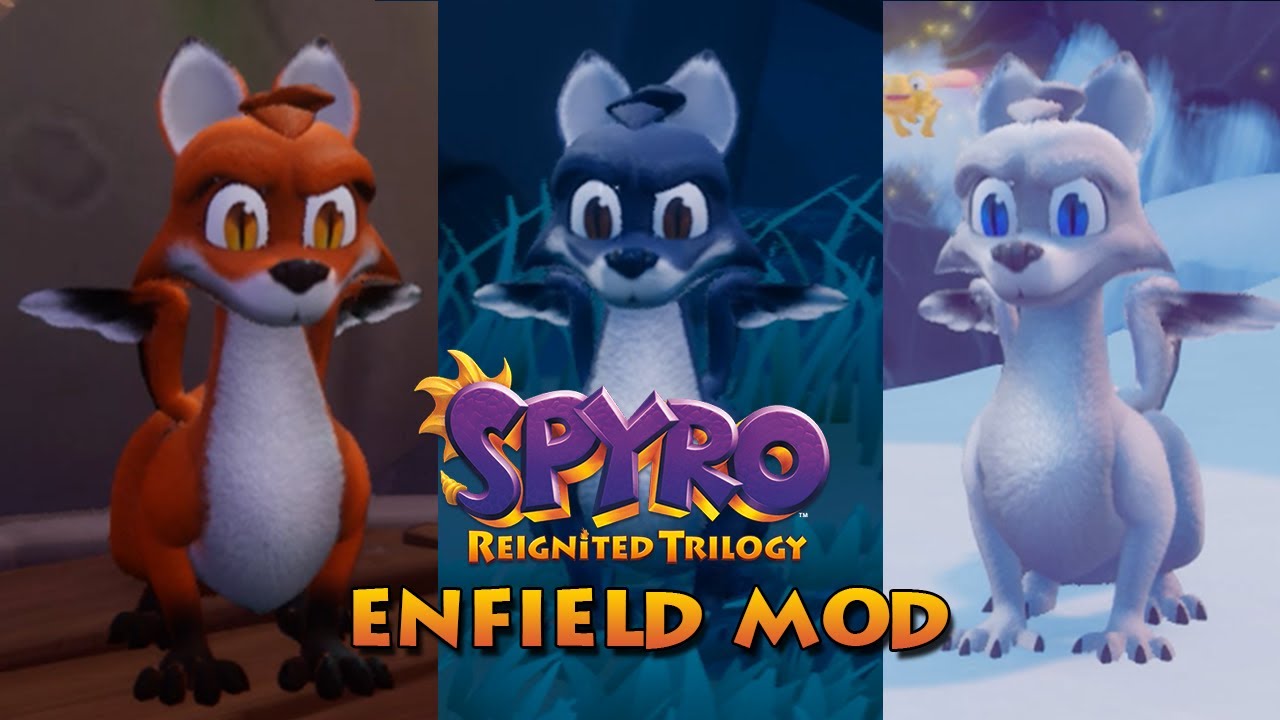 Spyro Reignited Trilogy PC Mod - FaithSDK's Spyro the Enfield Mod