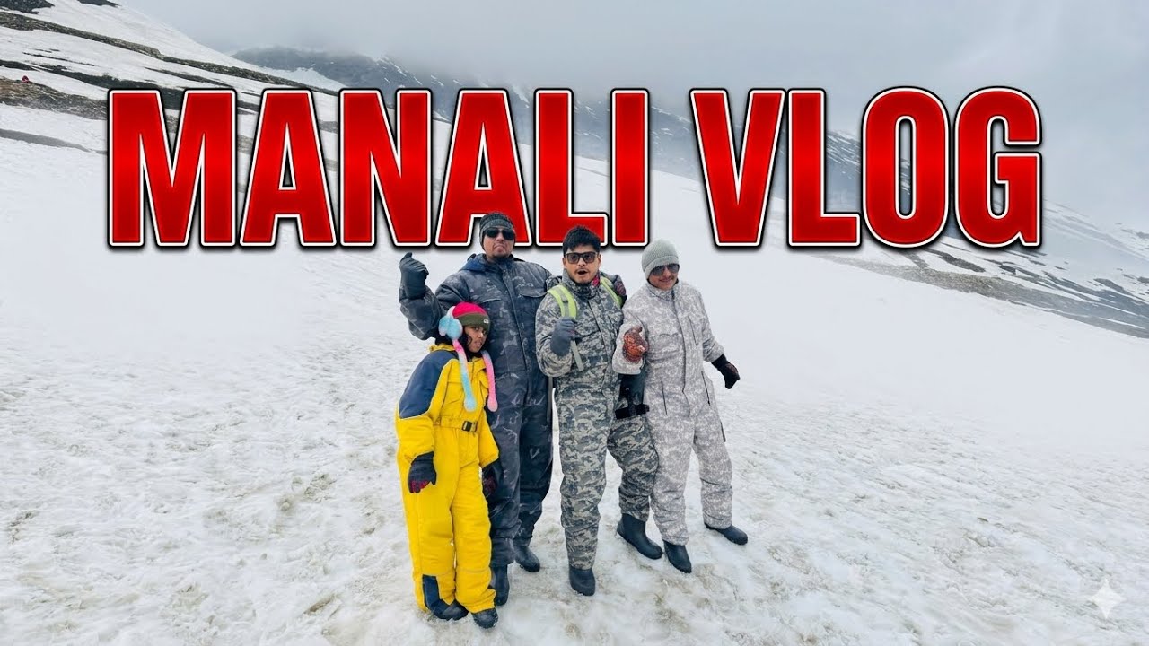 Manali Rohtang | manali rohtang vlog | Manali travel guide | manali drone view | manali 2026