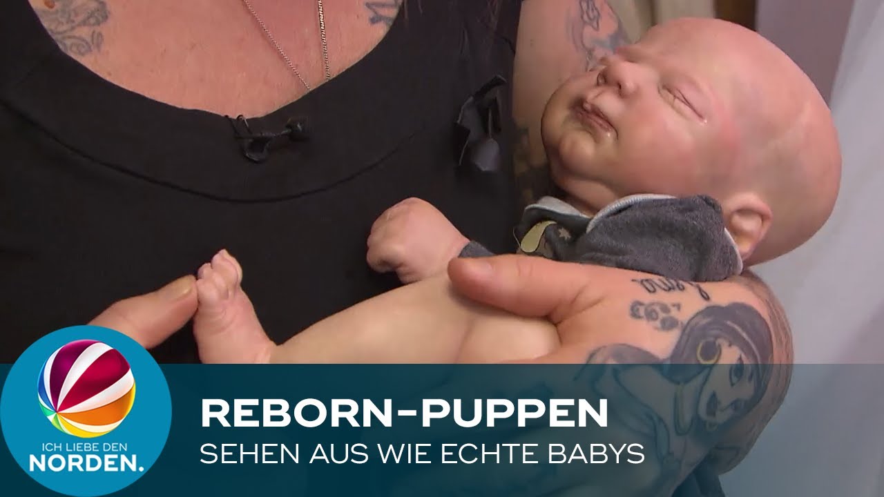 Reborn-Babys aus Loxstedt: Familie baut Puppen, die wie echte Babys aussehen