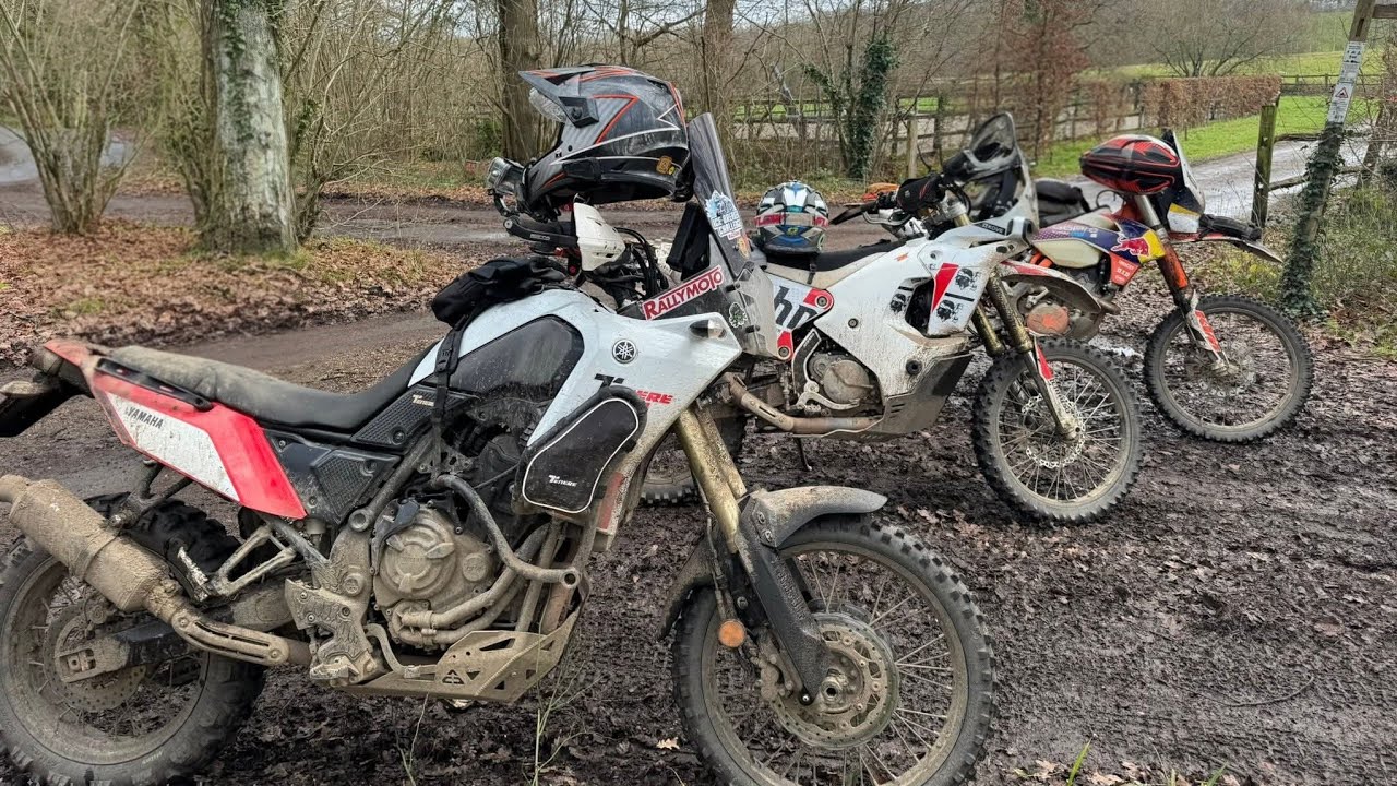 RallyMoto Ice Breaker Challenge 2026 Surry. T7, Kove 450, KTM 350