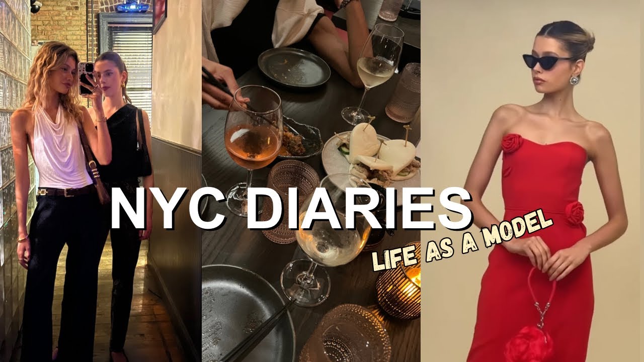 nyc diaries | modelling, going out, vintage markets, picnic & everyday life